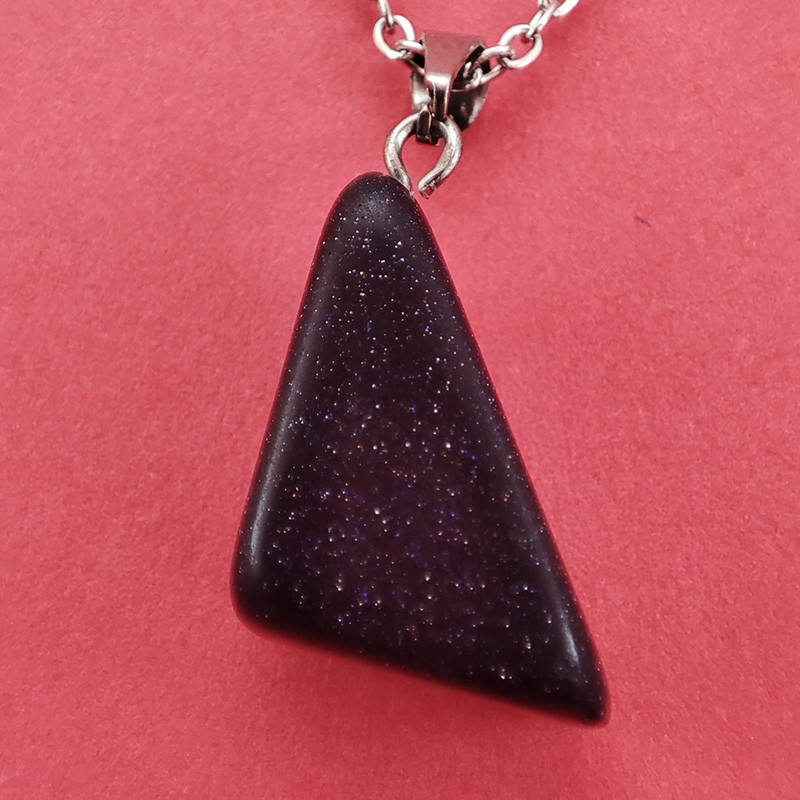 گردنبند دخترانه مدل سنگ اویز کد 03