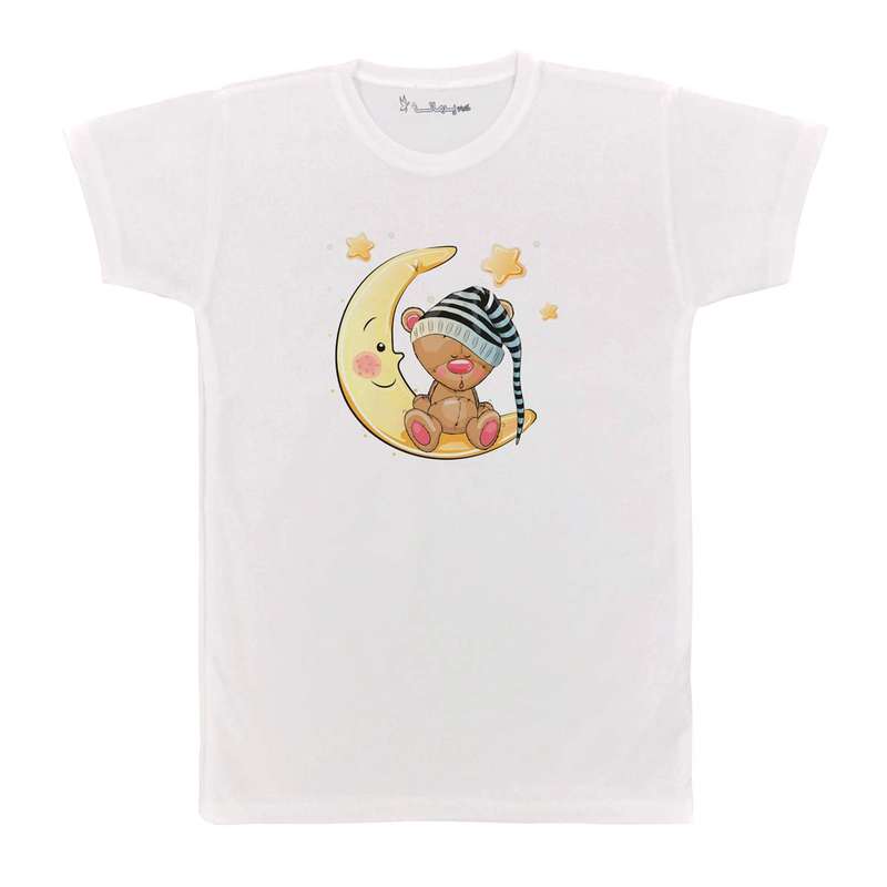 تی شرت بچگانه پرمانه طرح cute کد pmt.2319