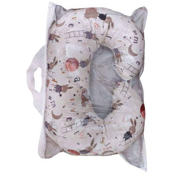 تشک خواب نوزاد شایلی مدل خرگوش بازیگوش به همراه بالش شیردهی