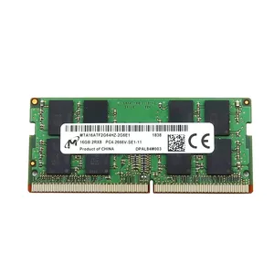 رم لپ تاپ DDR4 دوکاناله 2666 مگاهرتز CL19 میکرون مدل 2166V ظرفیت 16 گیگابایت