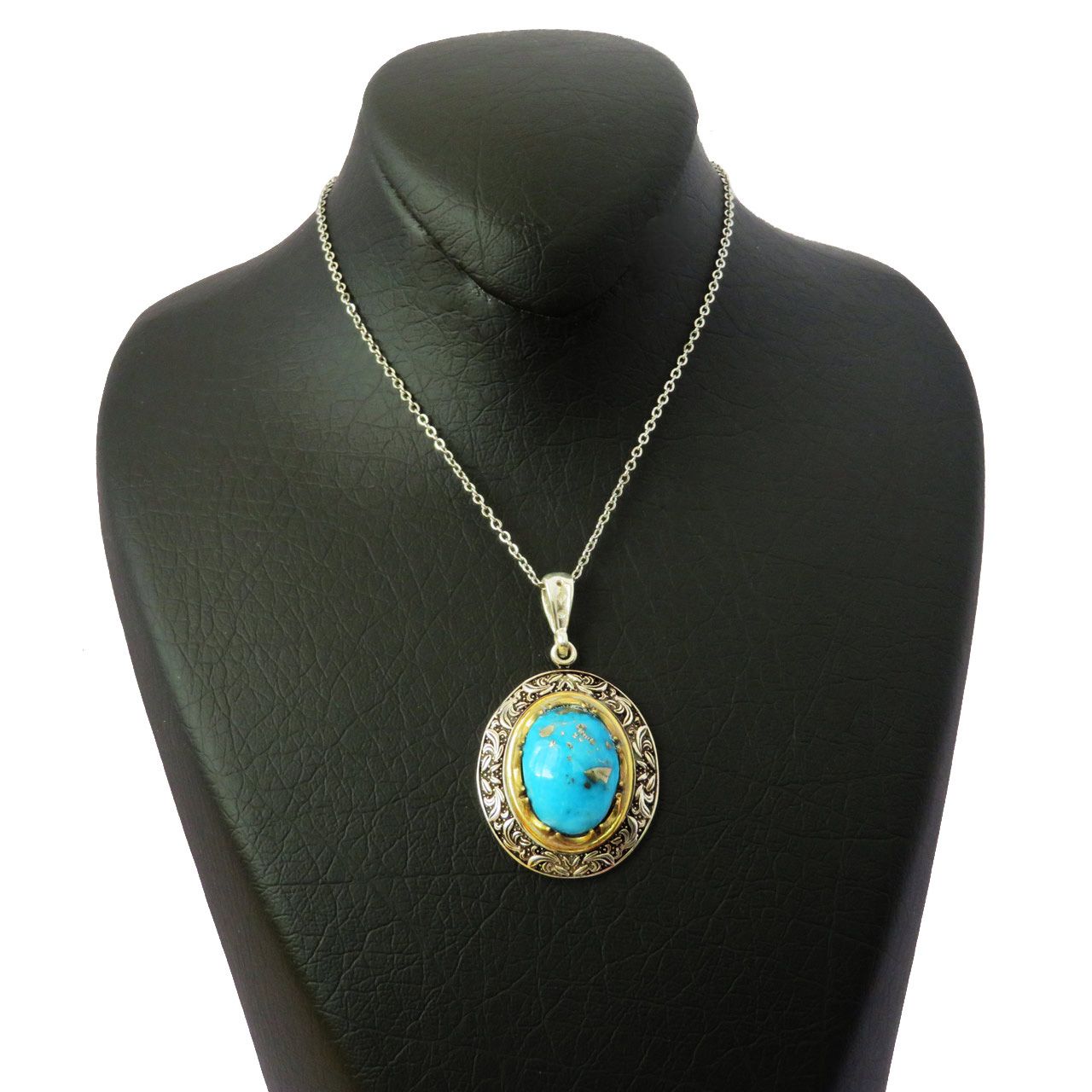 گردنبند نقره زنانه کد 281 - - 2