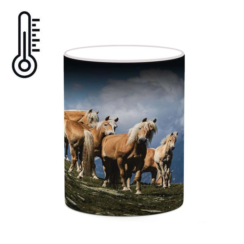 ماگ حرارتی کاکتی مدل اسب کد mgh24274