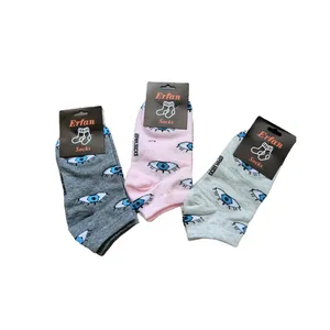 جوراب مدل چشم بسته 3 عددی