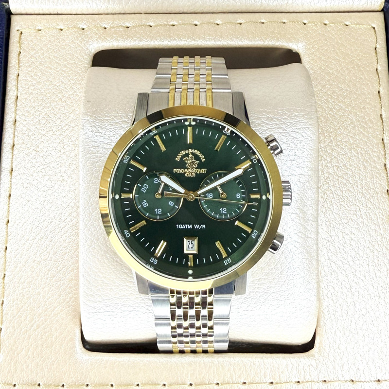 ساعت مچی عقربهای مردانه کوارتز سانتا باربارا پولو راکت کلاب مدل SB.1.10585-4