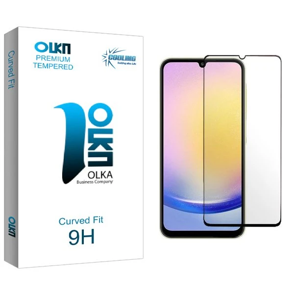 محافظ صفحه نمایش شیشه ای کولینگ مدل Olka مناسب برای گوشی موبایل سامسونگ Galaxy A24