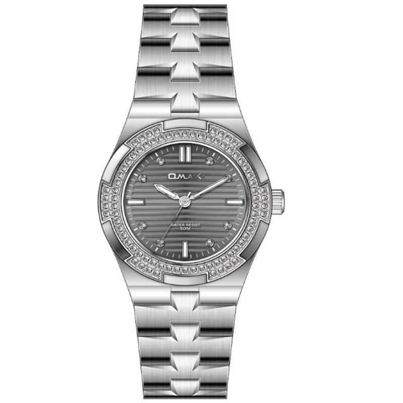 ساعت مچی عقربه ای کوارتز زنانه اوماکس مدل JAS014I007O