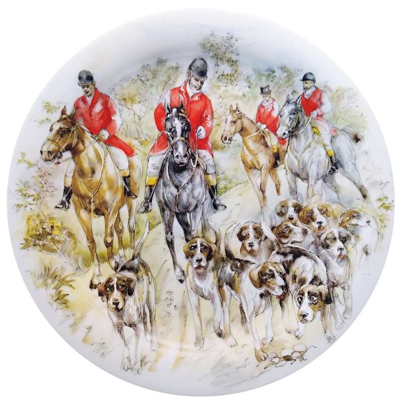  بشقاب دیوار کوب سرامیکی طرح مزرعه کد SP009