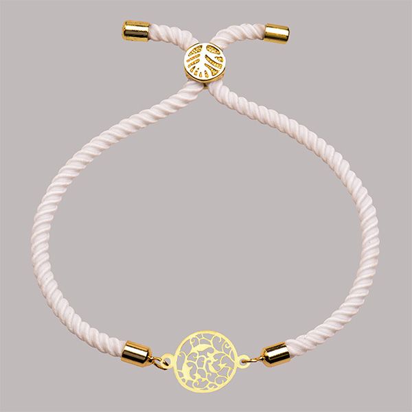 دستبند طلا 18 عیار دخترانه کرابو مدل Krd1247