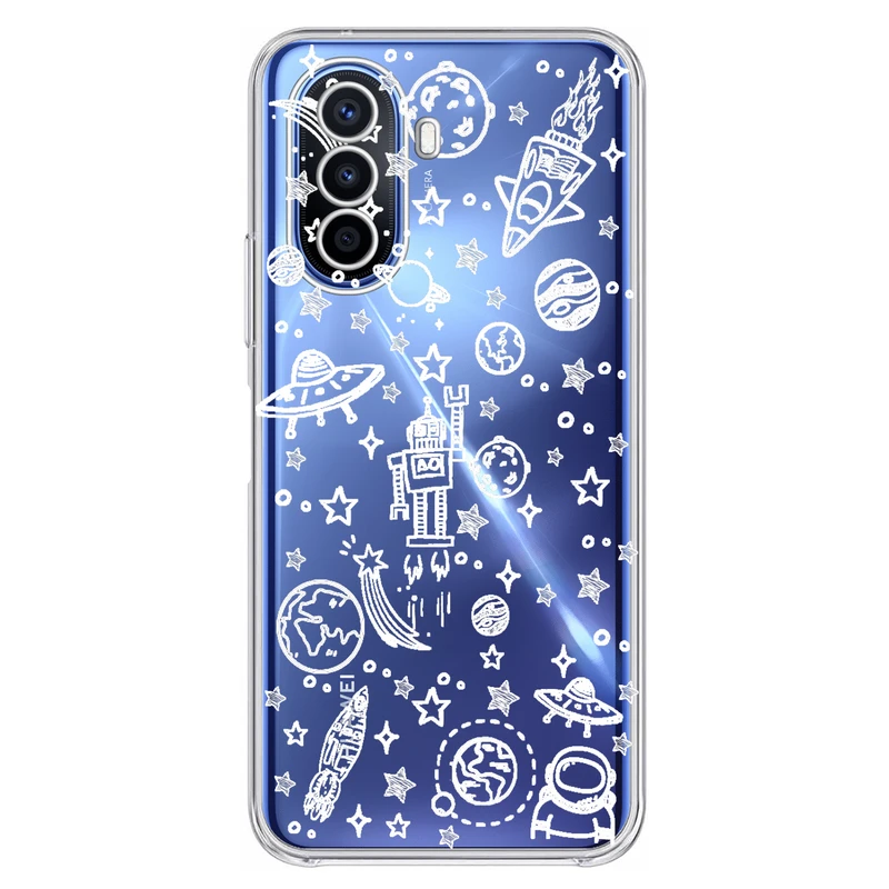 کاور مگافون کد C24-W مناسب برای گوشی موبایل هوآوی Nova Y70 / Y71  