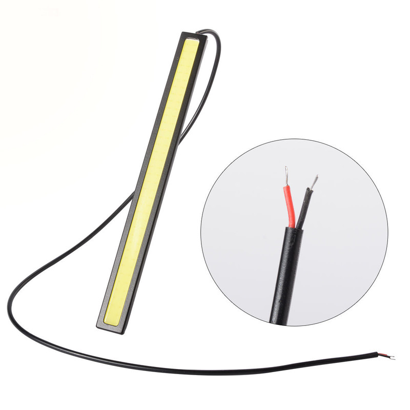 چراغ ال ای دی خودرو مدل خطی 17 سانتی‌متری بسته 2 عددی