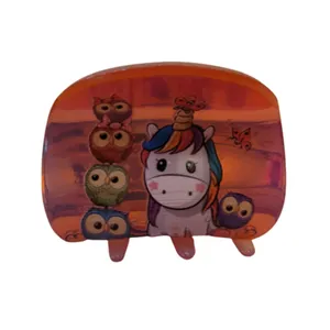 کلیپس مو دخترانه مدل یونیکورن 004