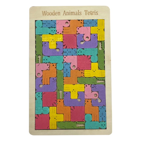 بازی فکری مدل کاتامینو چوبی مناسب برای کودکان