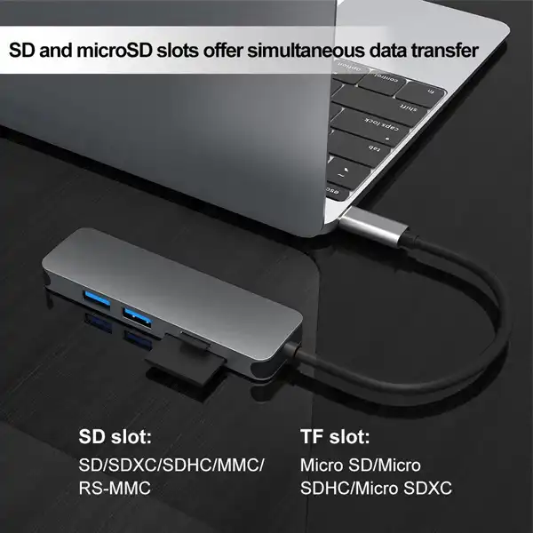 هاب 5 پورت USB-C مدل DJ61532