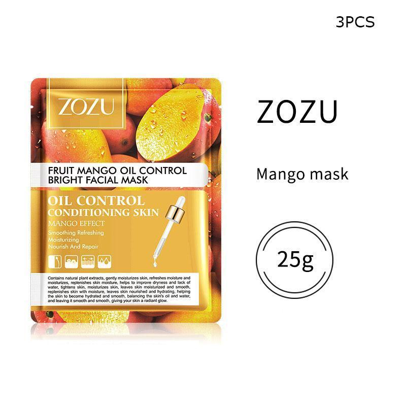 ماسک صورت زوزو مدل Mango وزن 25 گرم