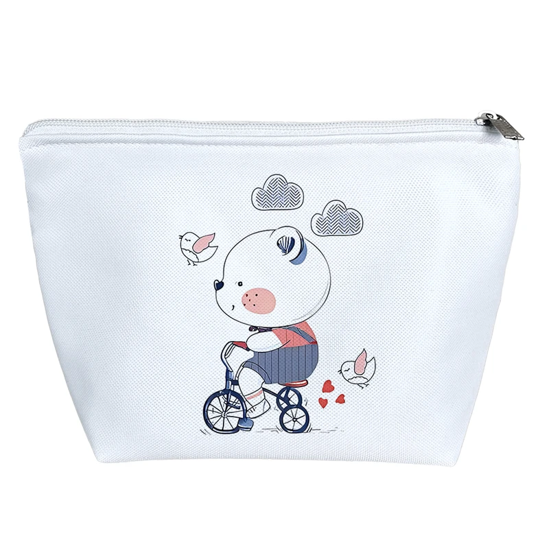 کیف لوازم آرایش دخترانه خندالو مدل خرس بامزه کد H1439