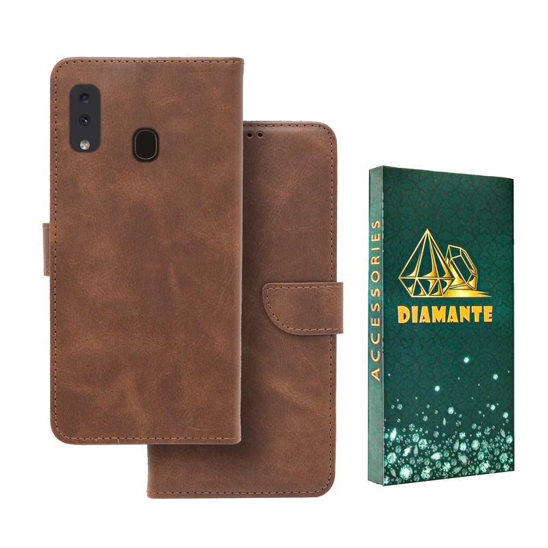 کیف کلاسوری دیامانته مدل Bors Gn مناسب برای گوشی موبایل سامسونگ Galaxy A30 