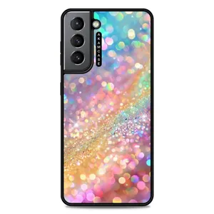AKAM AMC-WSGS21-SPARKLY-23 Cover For Samsung Galaxy S21