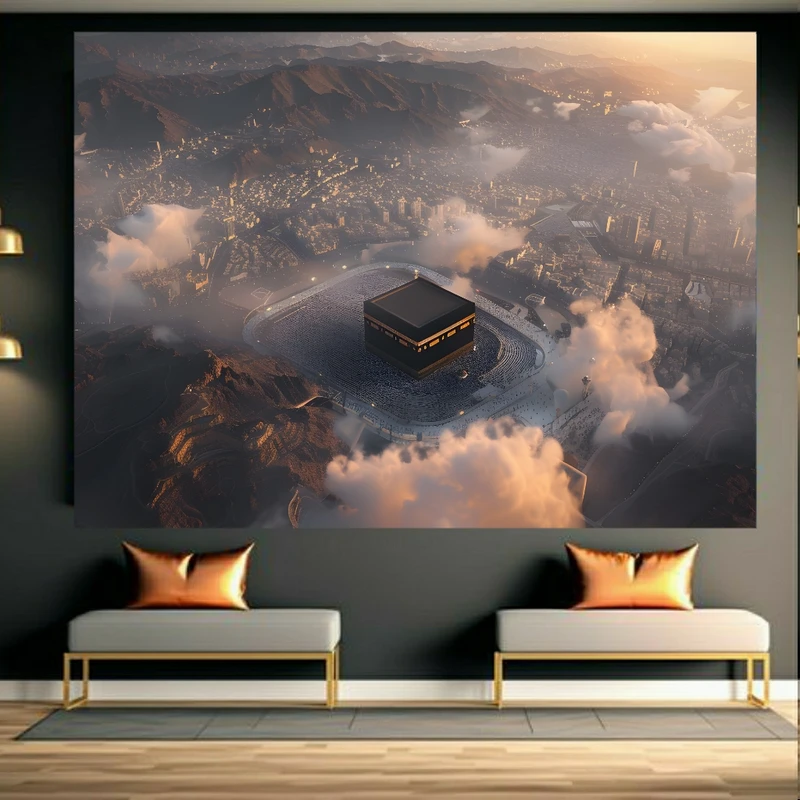 پوستر طرح کعبه کد BK24167