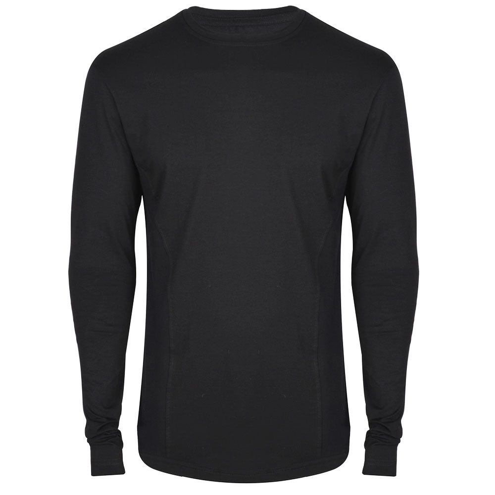 تی شرت آستین بلند مردانه کانتکس مدل 249013602 رنگ مشکی -  - 4