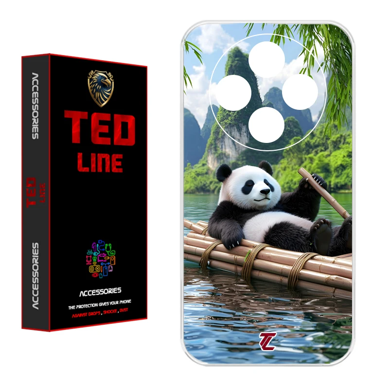 کاور تدلاین طرح پاندا کد 1162 مناسب برای گوشی موبایل شیائومی Redmi 14C / Poco C75