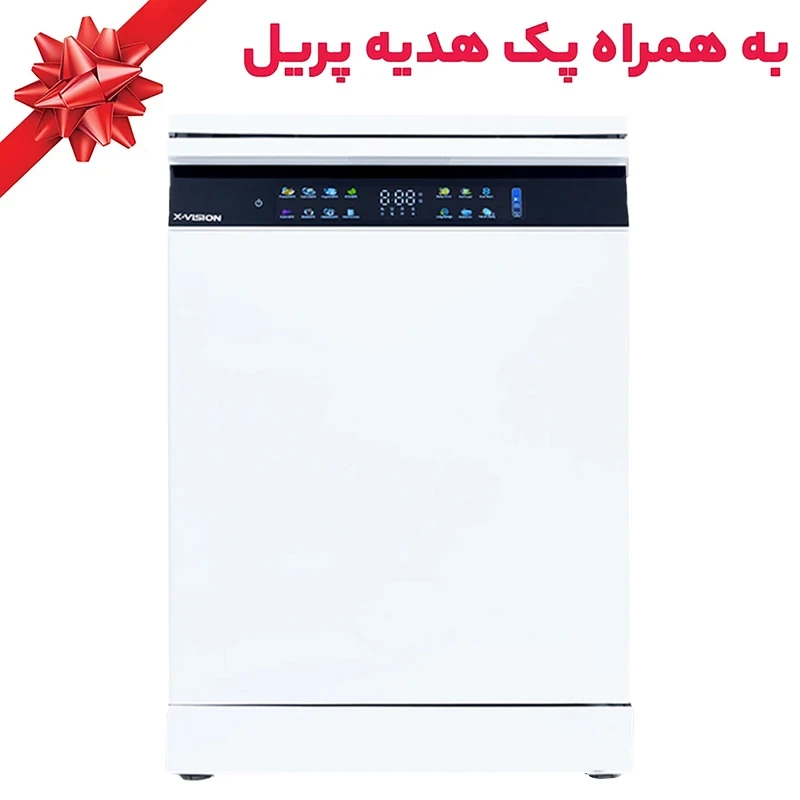ماشین ظرفشویی 14 نفره ایکس ویژن مدل S160-W/S