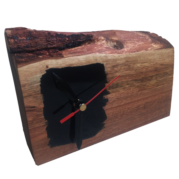 ساعت رومیزی چوبی مدل 01