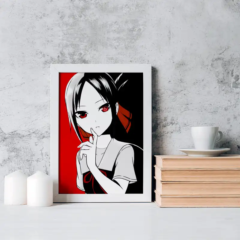 تابلو خندالو مدل کاگویا ساما انیمه کاگویا ساما کد 16059