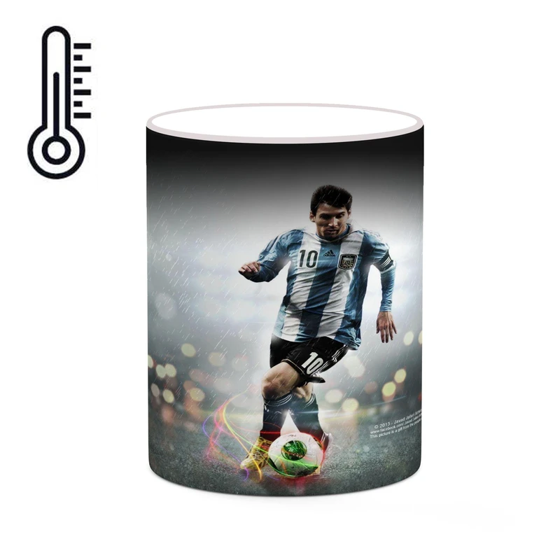 ماگ حرارتی کاکتی طرح Leo Messi لئو مسی مدل mgh42531