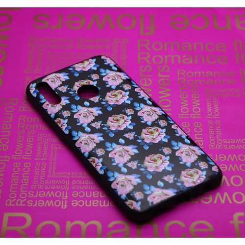 کاور طرح Pink flowers مدل TD-01 مناسب برای گوشی موبایل آنر 8x