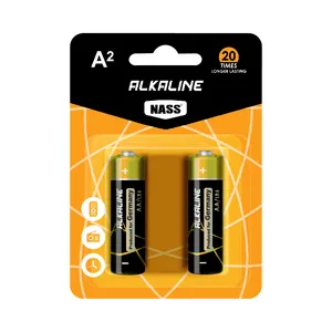 باتری قلمی ناس مدل Alkaline بسته 2 عددی