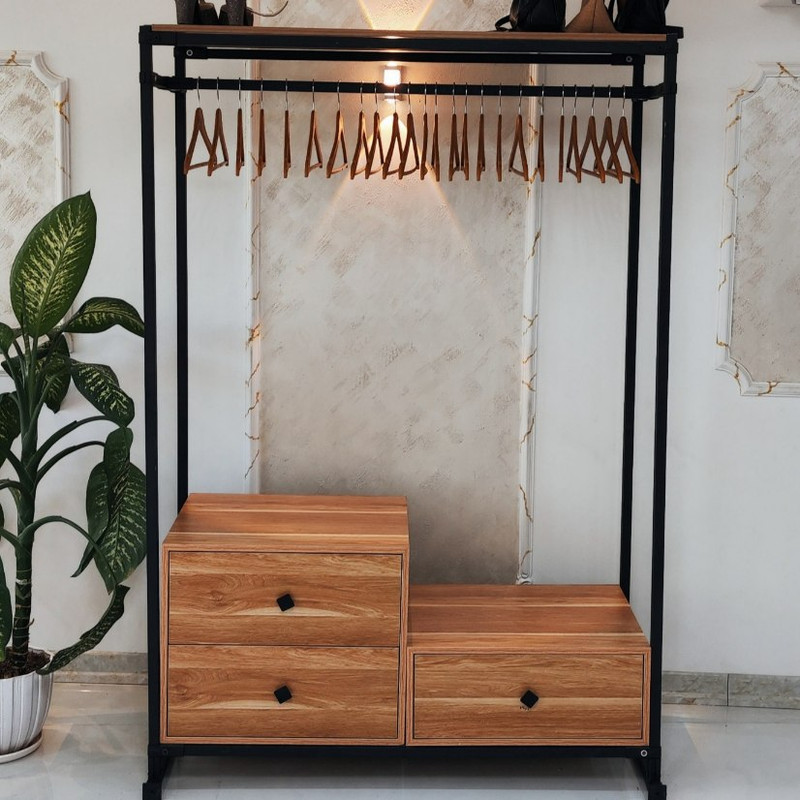 رگال لباس مدل ۳ کشویی