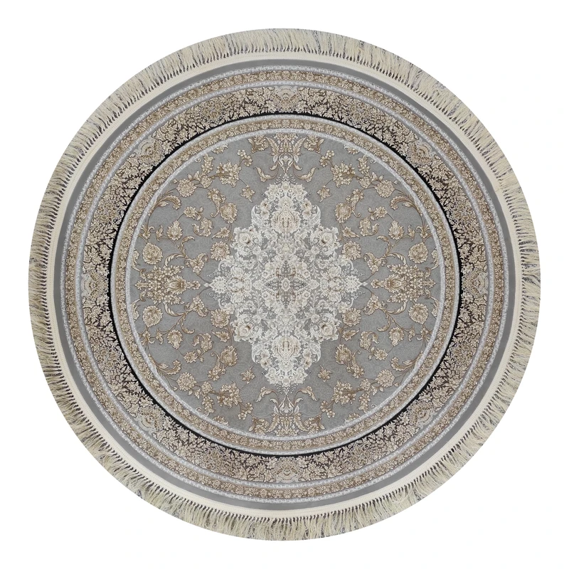 فرش ماشینی 1200 شانه فرش مشهد زمینه فیلی حاشیه فیلی مدل 803517