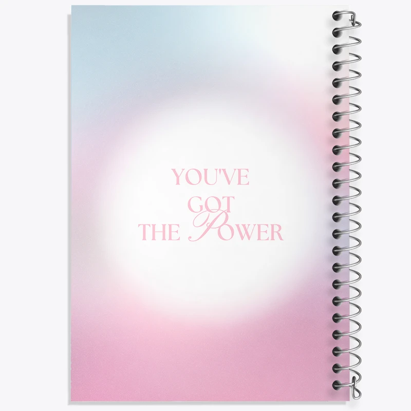 دفتر نقاشی 50 برگ خندالو طرح You've Got The Power کد N2369