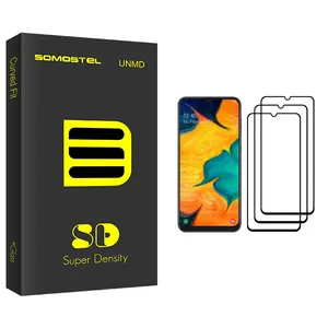 Somastel SD Glass Screen Protector For Samsung Galaxy A30 Pack Of 3
