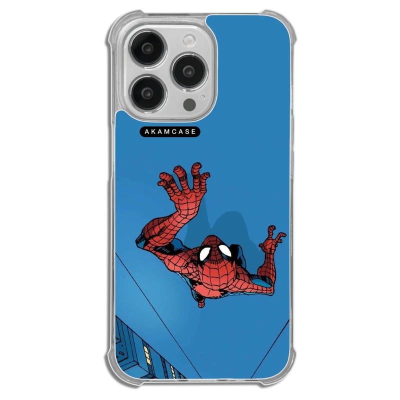 کاور آکام مدل AMCWTA13PRO-SPIDERMAN12 مناسب برای گوشی موبایل اپل iPhone 13 Pro