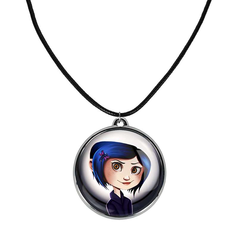 گردنبند خندالو مدل کورالاین Coraline کد 2077720784 گردنبند خندالو مدل کورالاین Coraline کد 2077720784