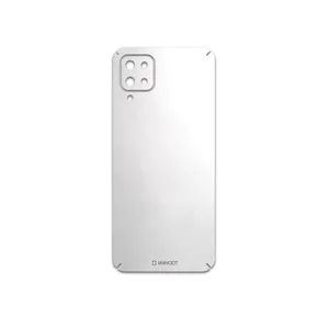MAHOOT Metallic-White Cover Sticker for Samsung Galaxy A12