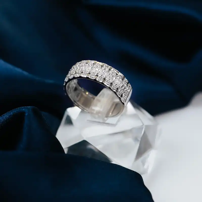 انگشتر نقره زنانه جی تی ای مدل 71