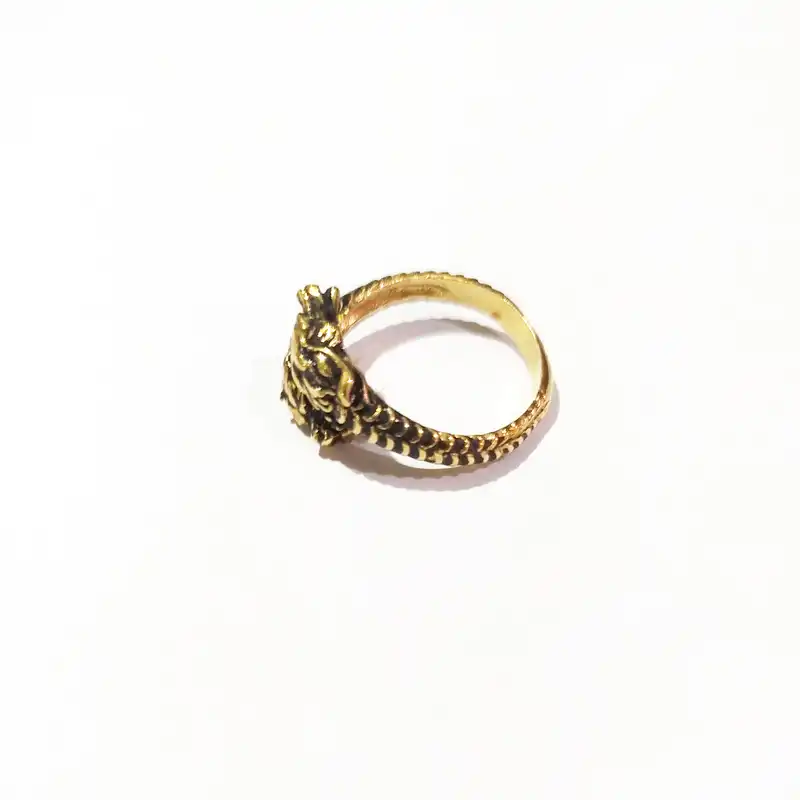 انگشتر مردانه مدل اژدها کد 1006