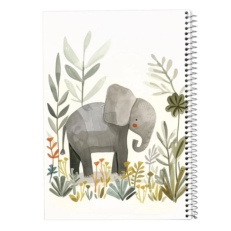 دفتر شطرنجی 50 برگ مدوپد طرح موجودات فانتزی کد DF17009