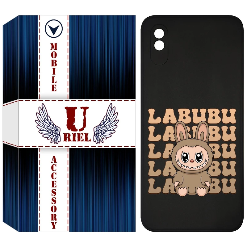کاور یوریل قاب مدل KSH کد 134 طرح عروسک لبوبو مناسب برای گوشی موبایل شیائومی Redmi 9A / 9AT