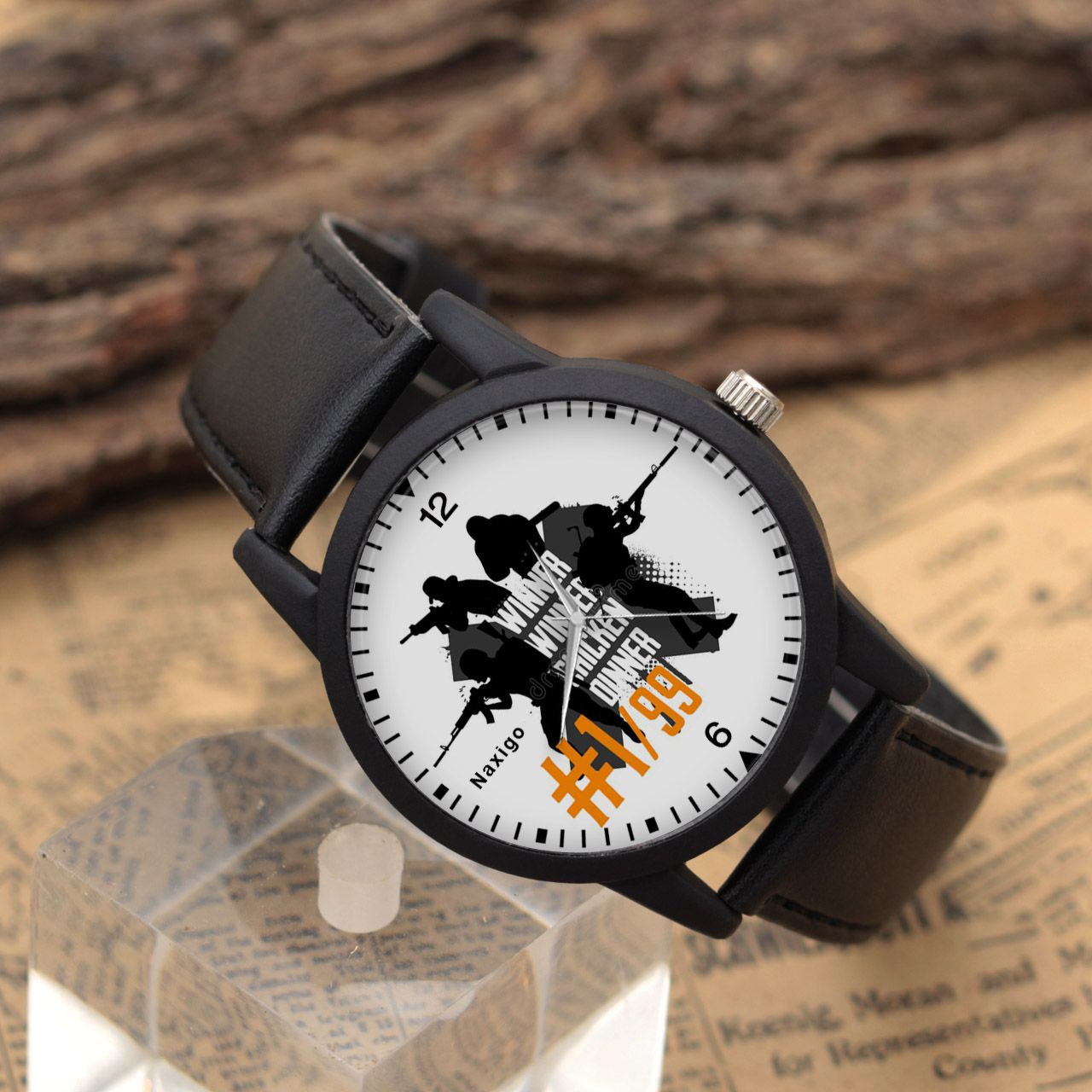 ساعت مچی عقربه ای ناکسیگو طرح پابجی کد LF4230 -  - 4