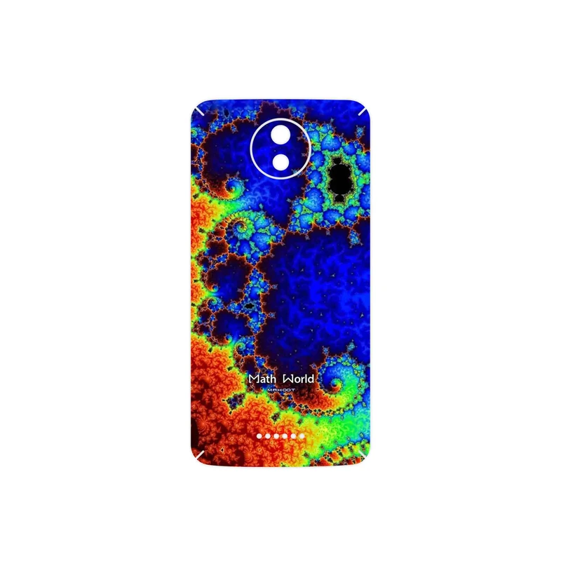 برچسب پوششی ماهوت مدل Mathematical Geometric Shape 5 مناسب برای گوشی موبایل موتورولا Moto C Plus