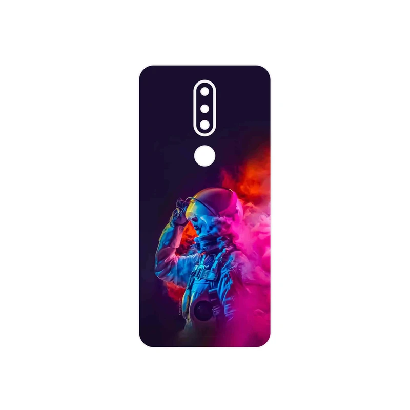 برچسب پوششی ماهوت مدل Smoke Rainbow Digital Art 1 مناسب برای گوشی موبایل نوکیا 7.1