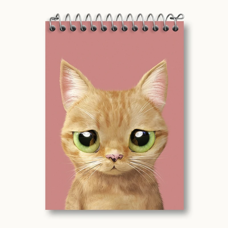 دفتر یادداشت 50 برگ خندالو مدل گربه کد 28324