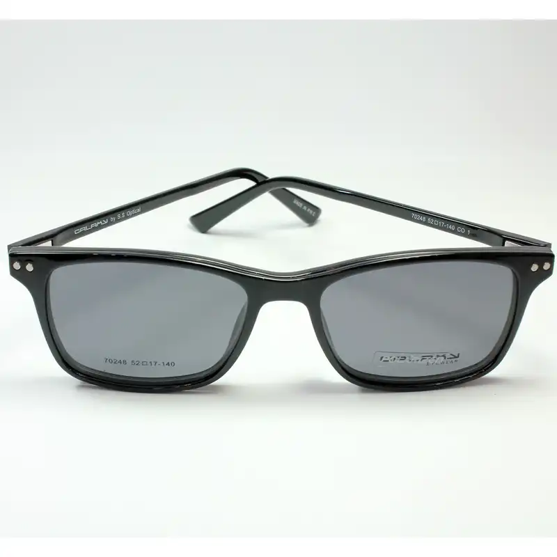 فریم عینک طبی گلکسی مدل 70248 به همراه کاور آفتابی