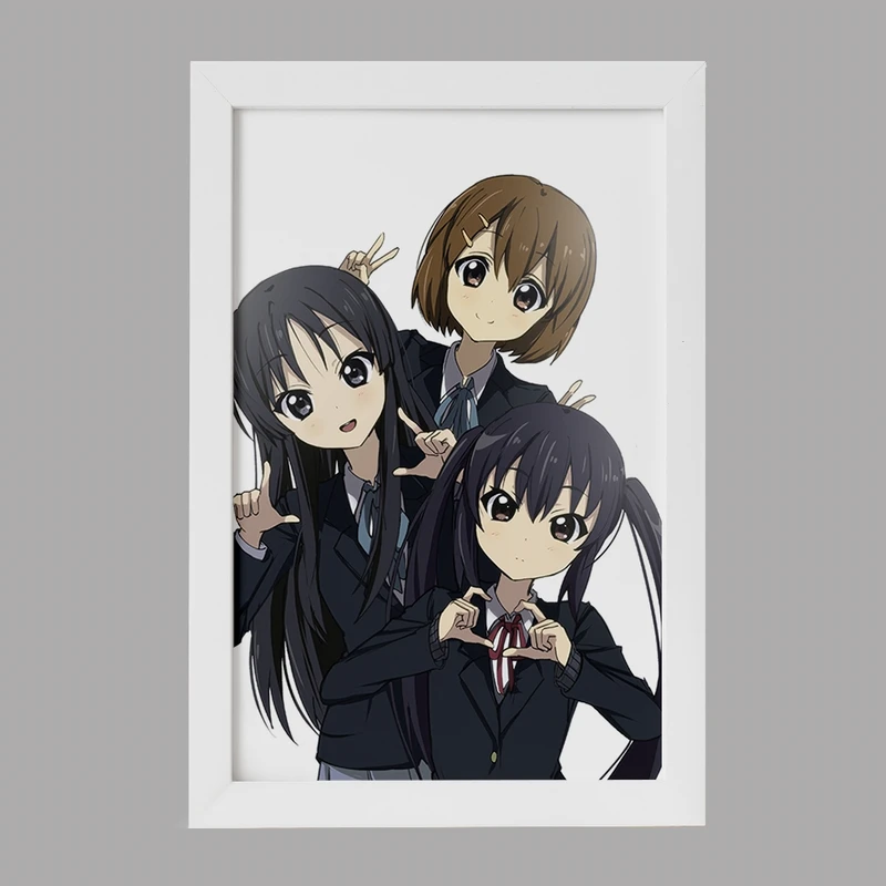 تابلو خندالو مدل میو، یویی و آزوسا انیمه كي اون کد 34142