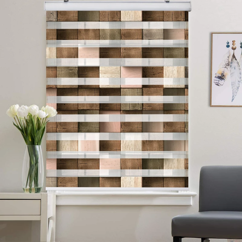 پرده زبرا زیو کد 3D092 سایز 200 × 160 سانتی‌ متر 