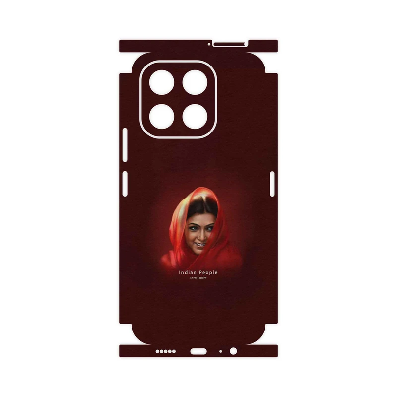 برچسب پوششی ماهوت مدل Portrait of an Indian Woman-FullSkin مناسب برای گوشی موبایل آنر X6c