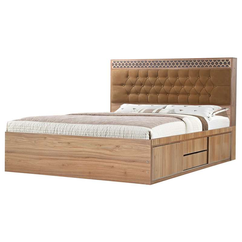 تخت خواب دو نفره کد301 سایز 160x 200 سانتی متر